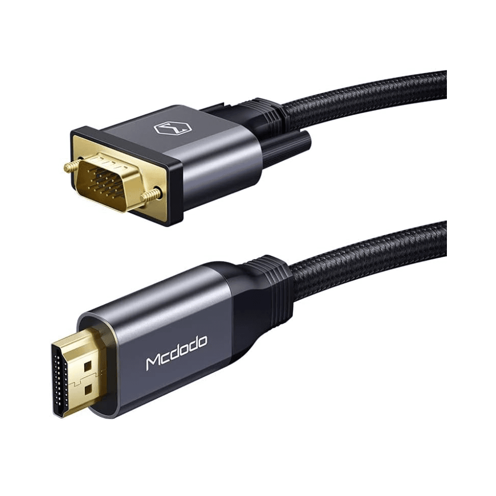Mcdodo CA-7770 HDMI to VGA Cable 1080P High Definition 2M