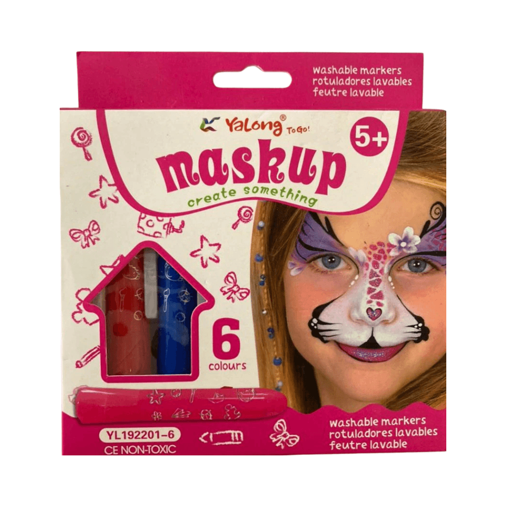 Yalong Face Paint Stick X6clr Yl192201-6