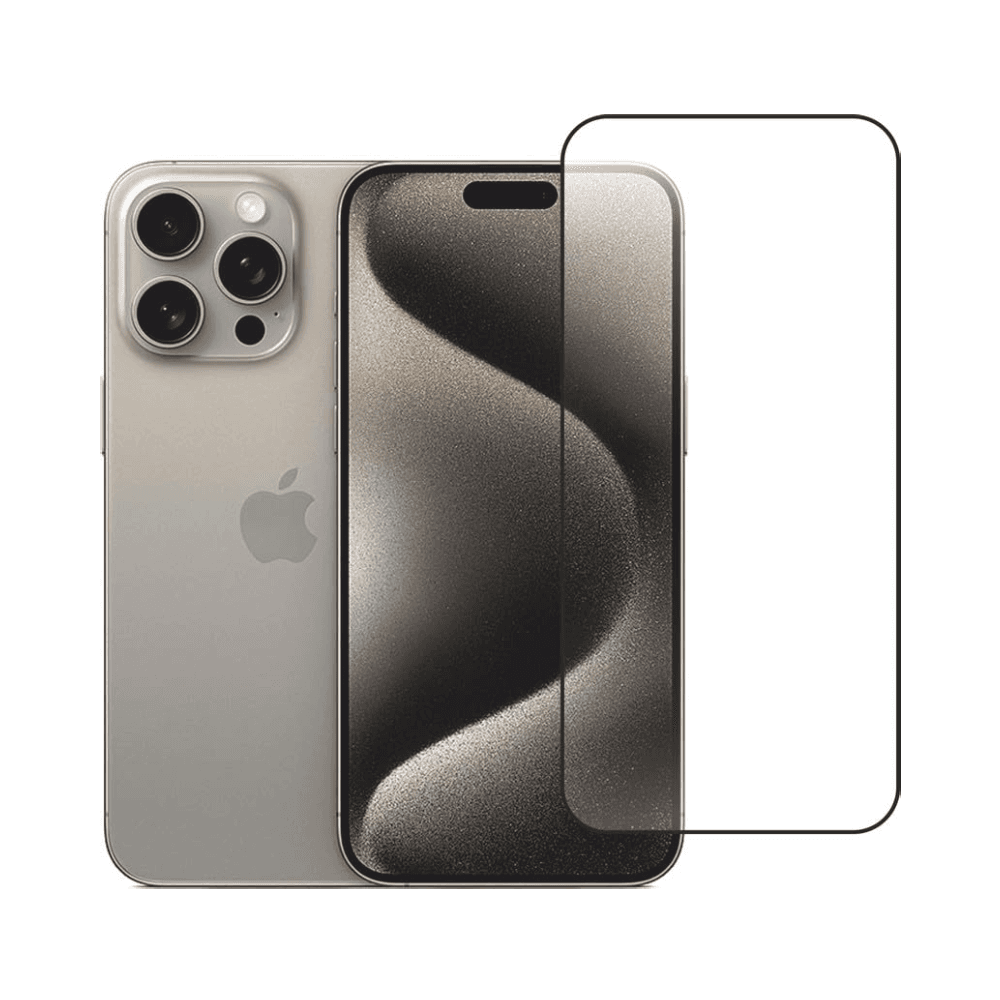 iPhone 15 Pro 5D Protective Clear Glass