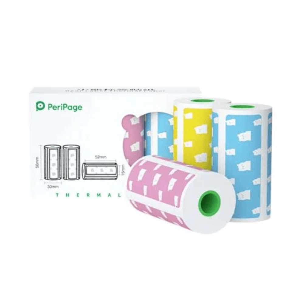 PeriPage Bear Label Thermal Paper TPL-BB10-15