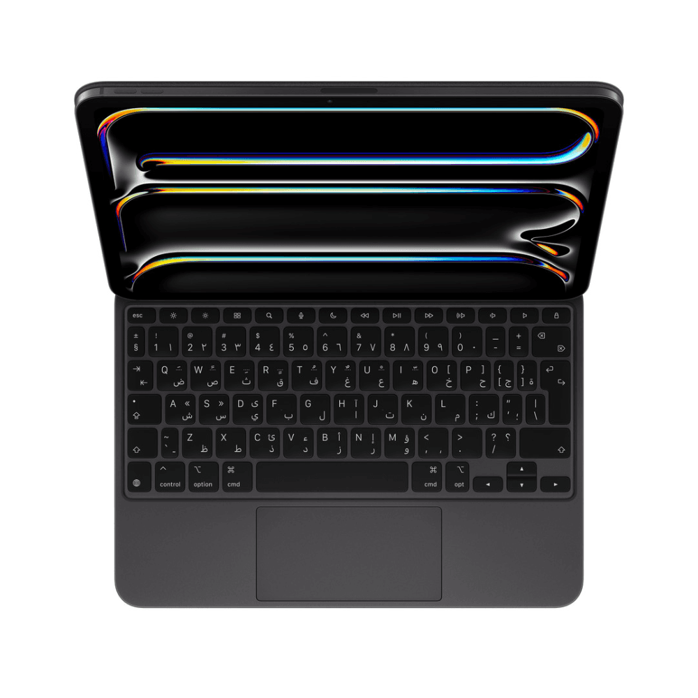 Apple Magic Keyboard For iPad Pro 11 Inch M4 Arabic & English Black