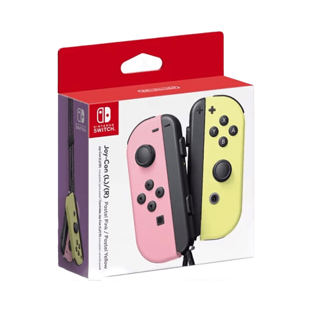Nintendo Switch Joy-Con Pastel Pink & Pastel Yellow