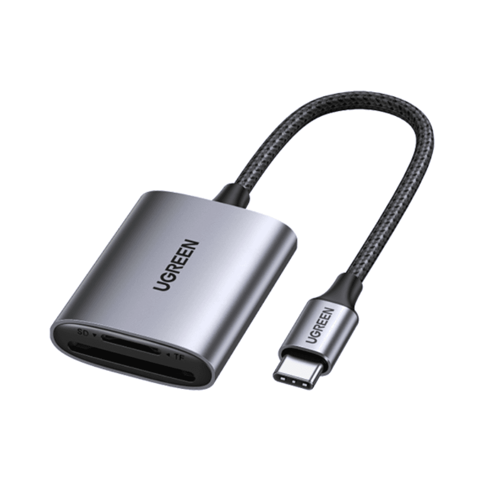 Ugreen USB-C SD Card Reader 2-in-1 Micro SD Memory Card Reader