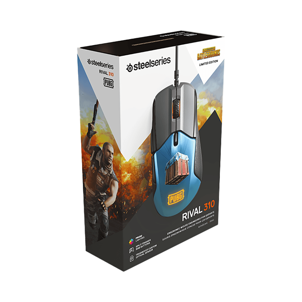 SteelSeries Rival 310 PUBG Edition PC Mouse