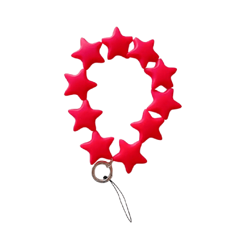 Star Silicone Phone Chain