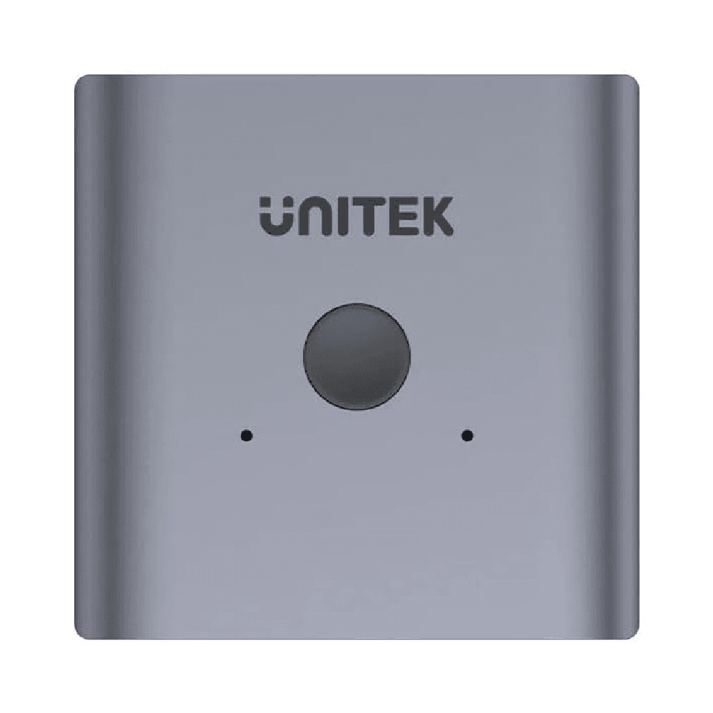 Unitek 4K Aluminium HDMI 2.0 Switch 2-to-1 Bi-Directional