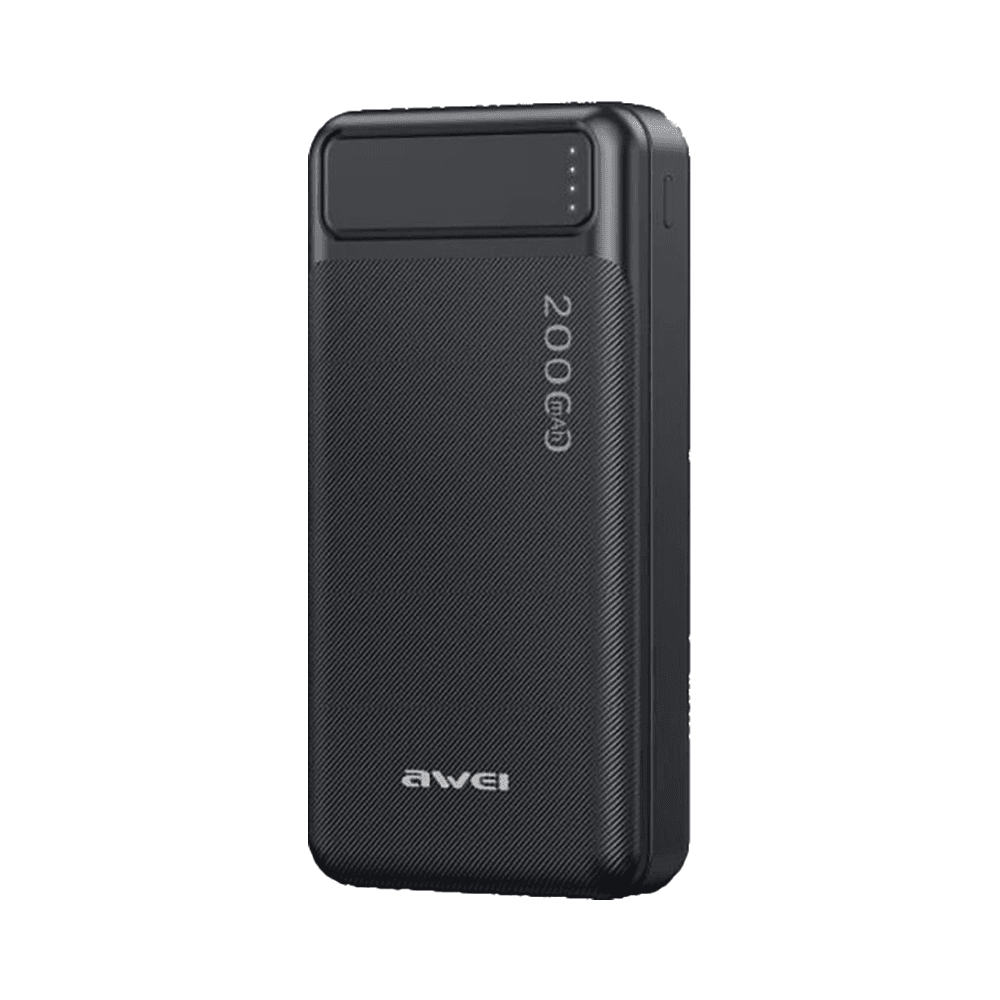 Awei P6K 20000mAh Power Bank Black