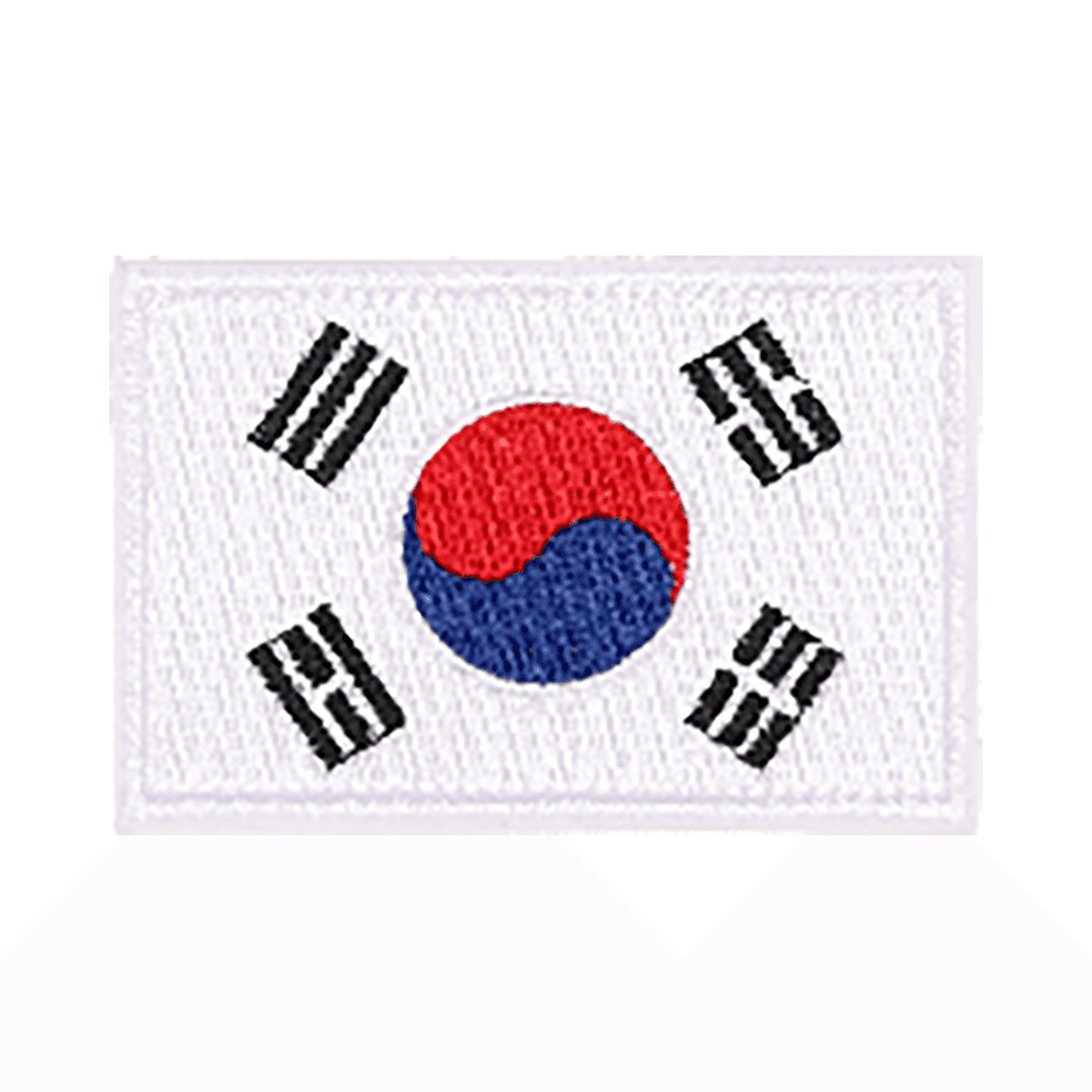 Korea Republic Flag Batch