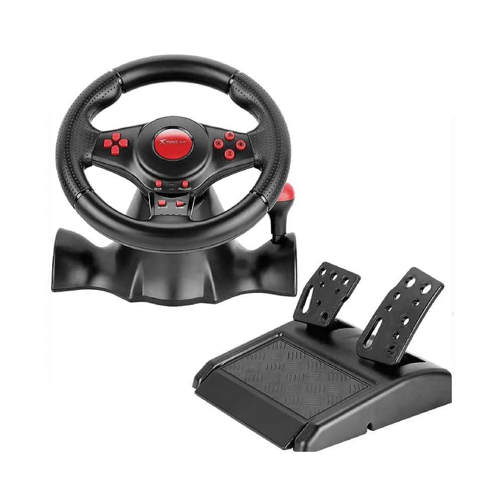 Xtrike Me GP903 Driving Racing Wheel USB Wired - Dual Vibration Motor - Compatible with PC / PS3 / PS4 / XBOX ONE/XBOX 360 / Android/SWITCH || GP-903