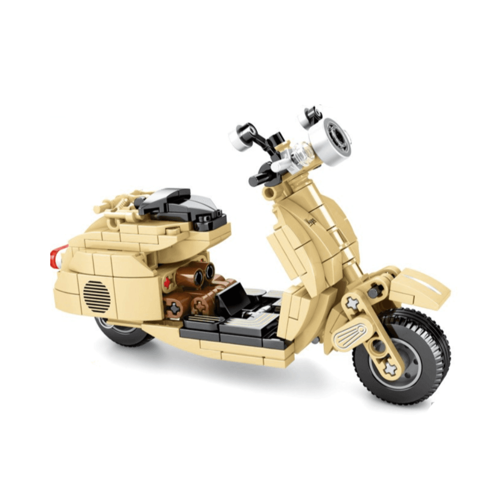 Moto-brown Bone Motorcycle (Classic Series)
