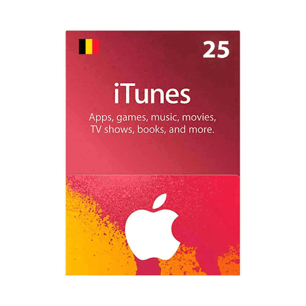 iTunes Digital Gift Card €25 Belgium