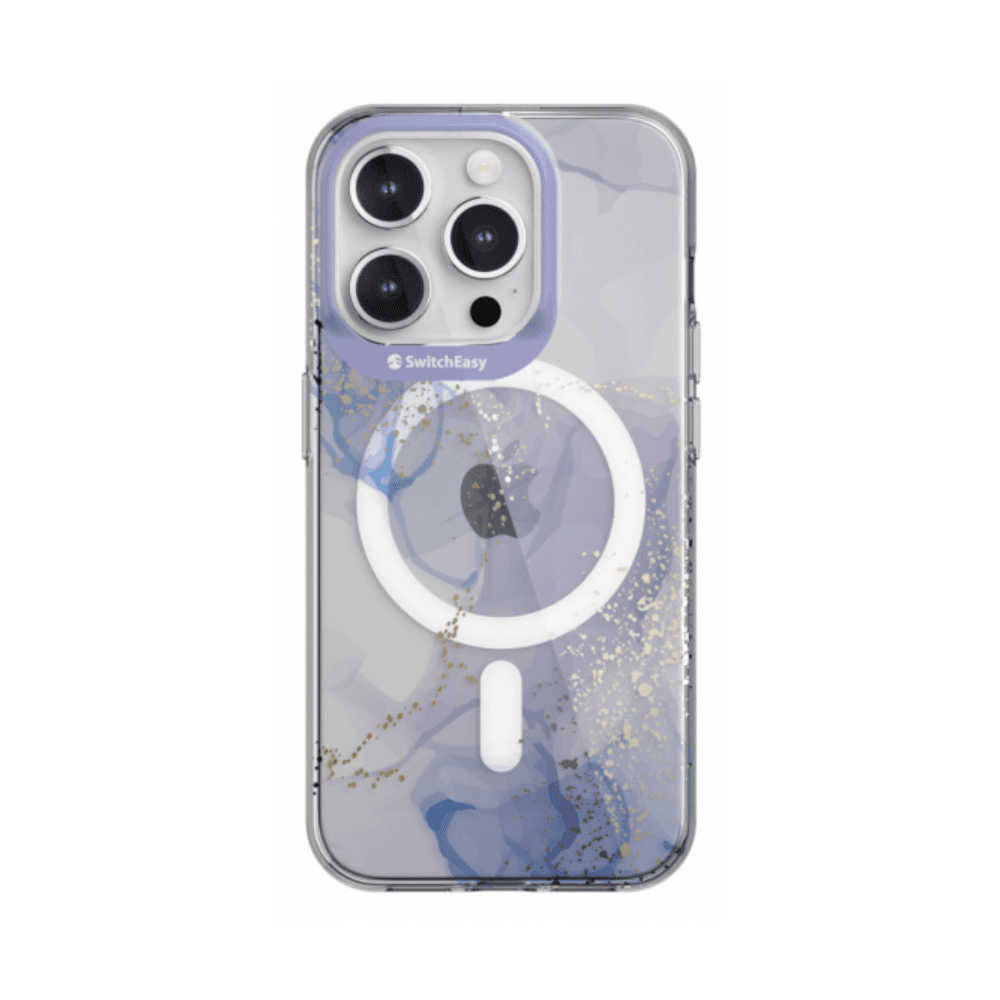Switcheasy Artist Veil Case for iPhone 15 Pro / MagSafe / 3D Effect / Transparent with Patterns
