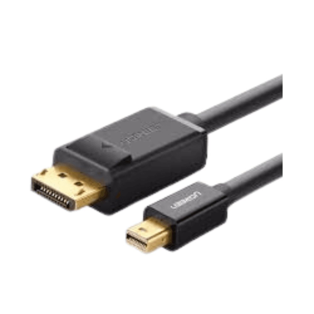 UGREEN 10477 Mini DisplayPort to DisplayPort Cable 1.5m 4K Resolution Black