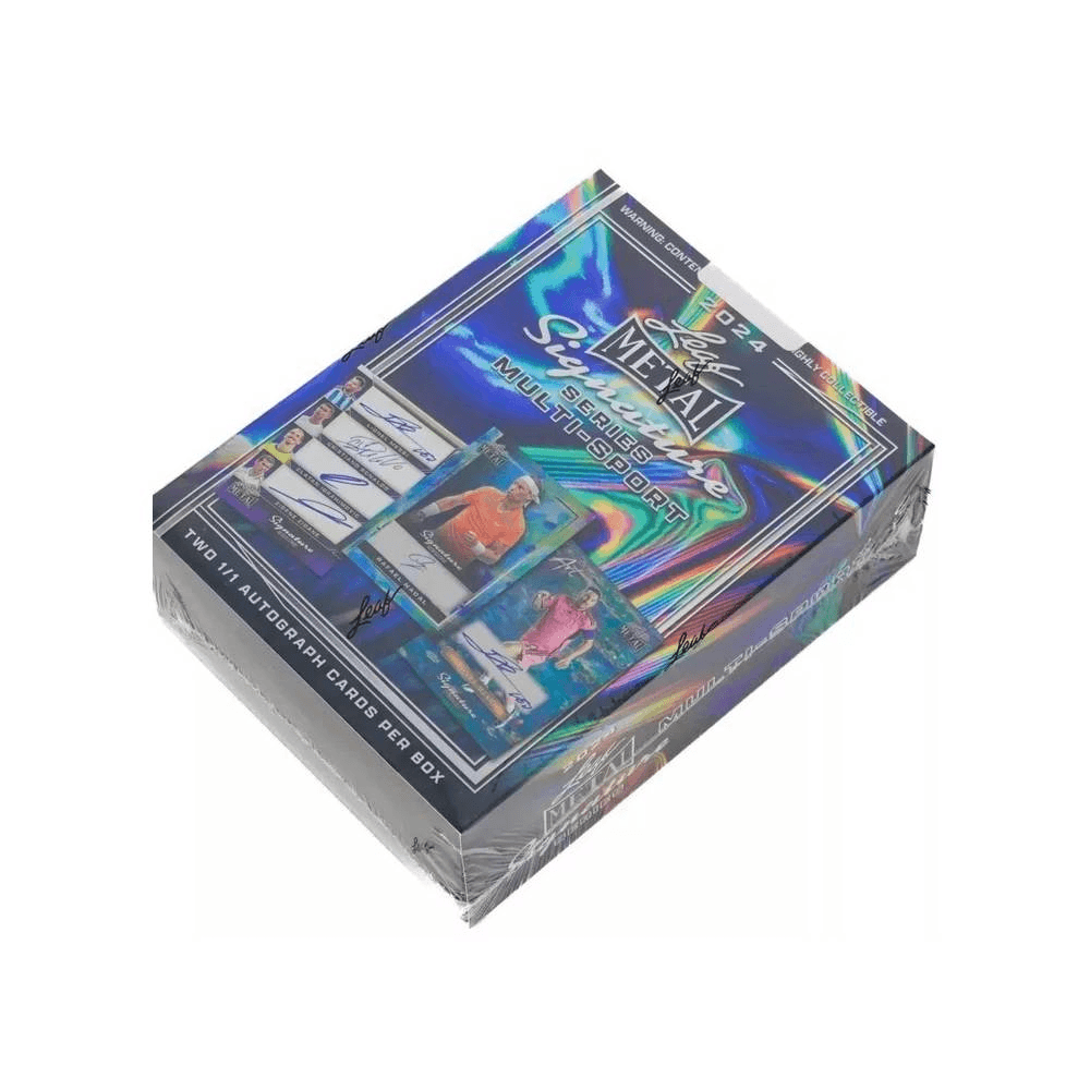 2024 Leaf Metal Signature Series Multi- Sport Cards -Two 1/1 Autograph Cards