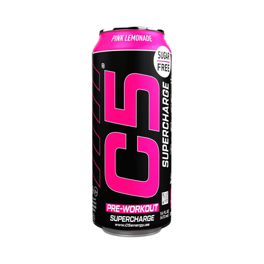 C5 Pre-Workout Supercharge 473Ml Pink Lemonade Sugar Free (Buy 2 Get 1 Free)