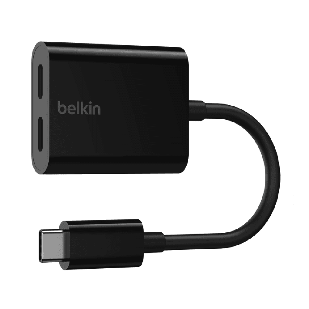 Belkin F7U081BTBK USB-C Audio & Charge Adapter