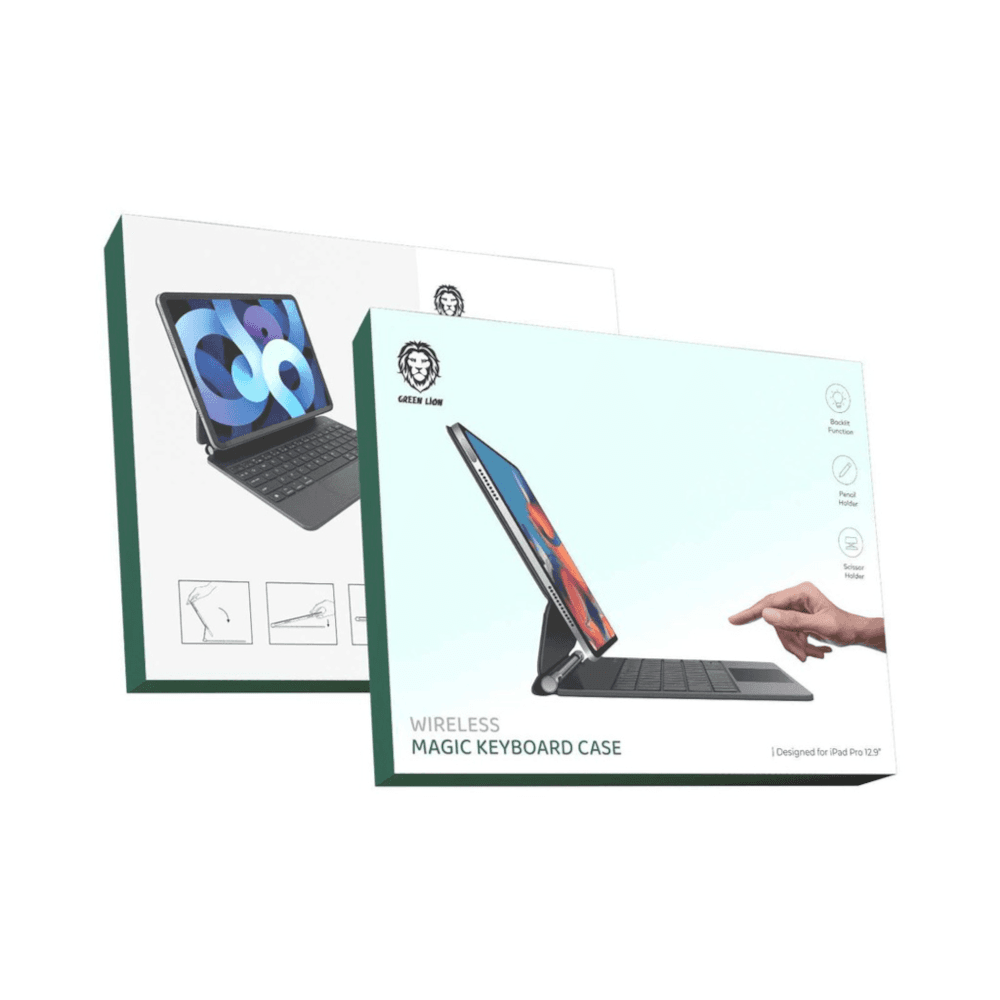 Wireless Magic Keyboard Case For iPad Air 13 Inch & Pro 12.9 Inch 6th/5th/4th/3rd Gen