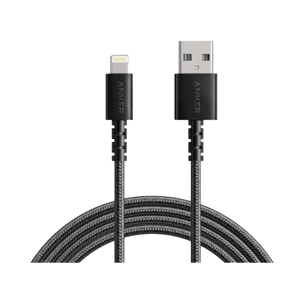 Anker 4 USB Ports Travel Adapter & Metro Essential 20000mAh Power Bank & Anker USB To Lightning Cable 1.8m