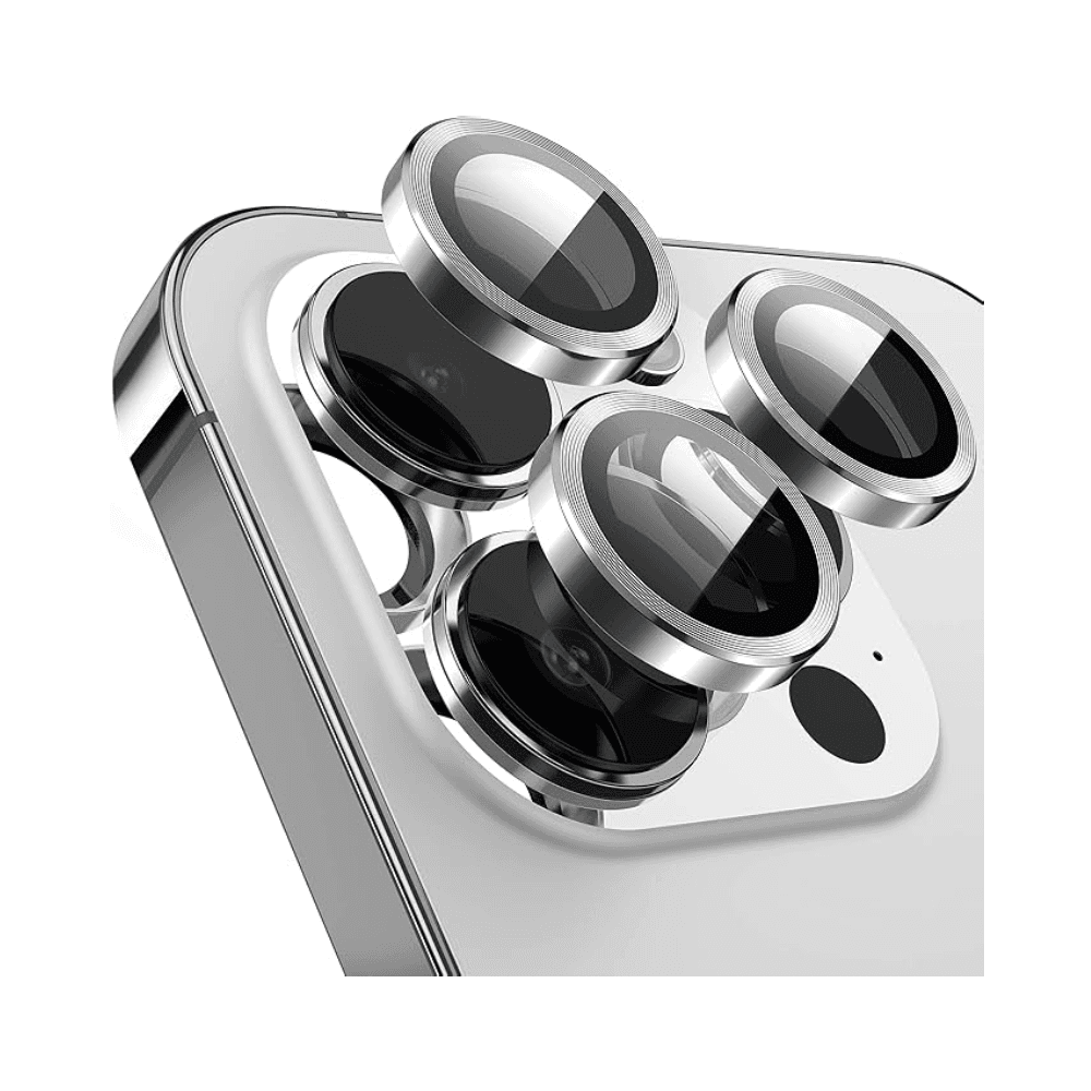 Desert iPhone 14 Pro & 14 Pro Max Camera Protection Lens Original Silver