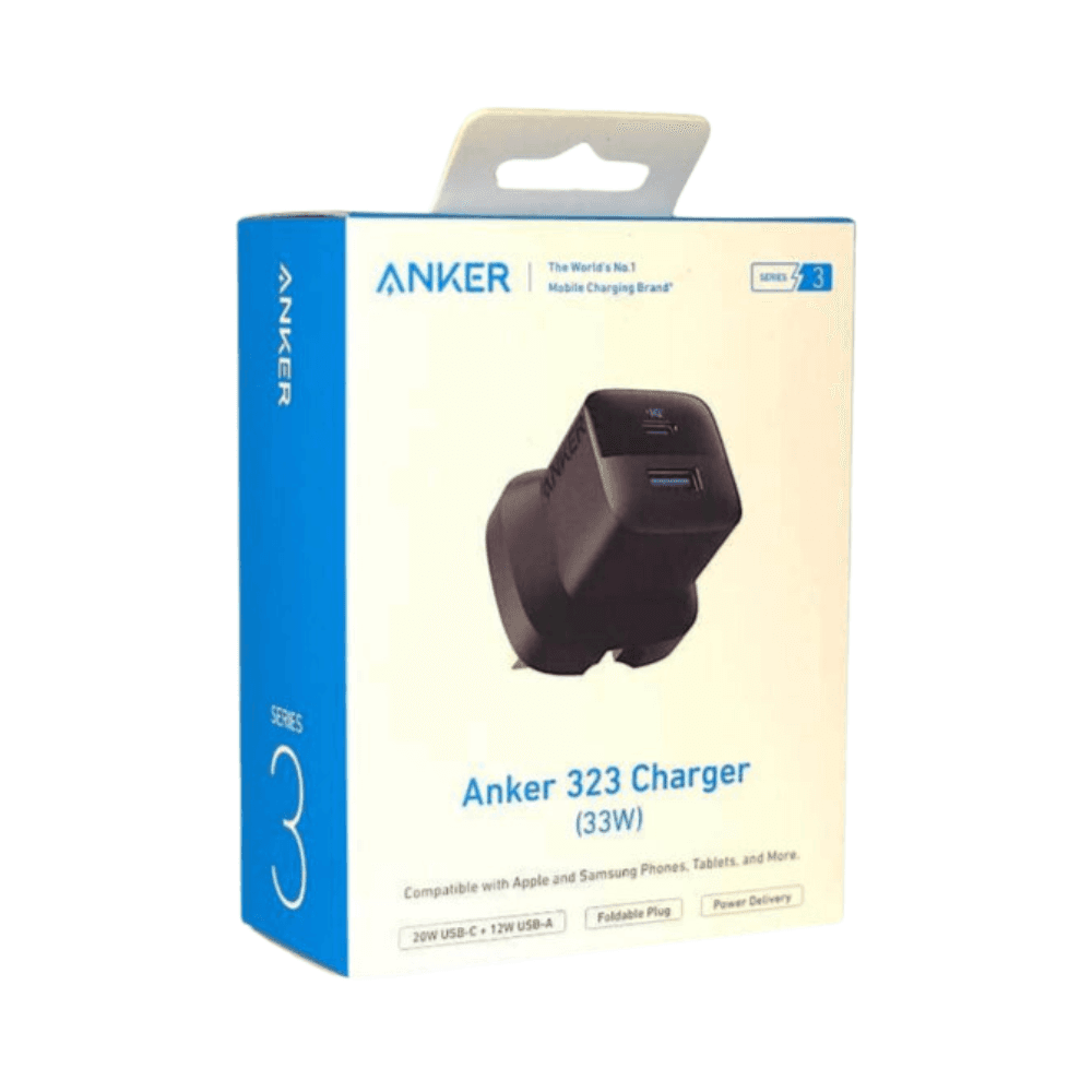 Anker 2 Port USB & USB-C 33W Fast Power Adaptor
