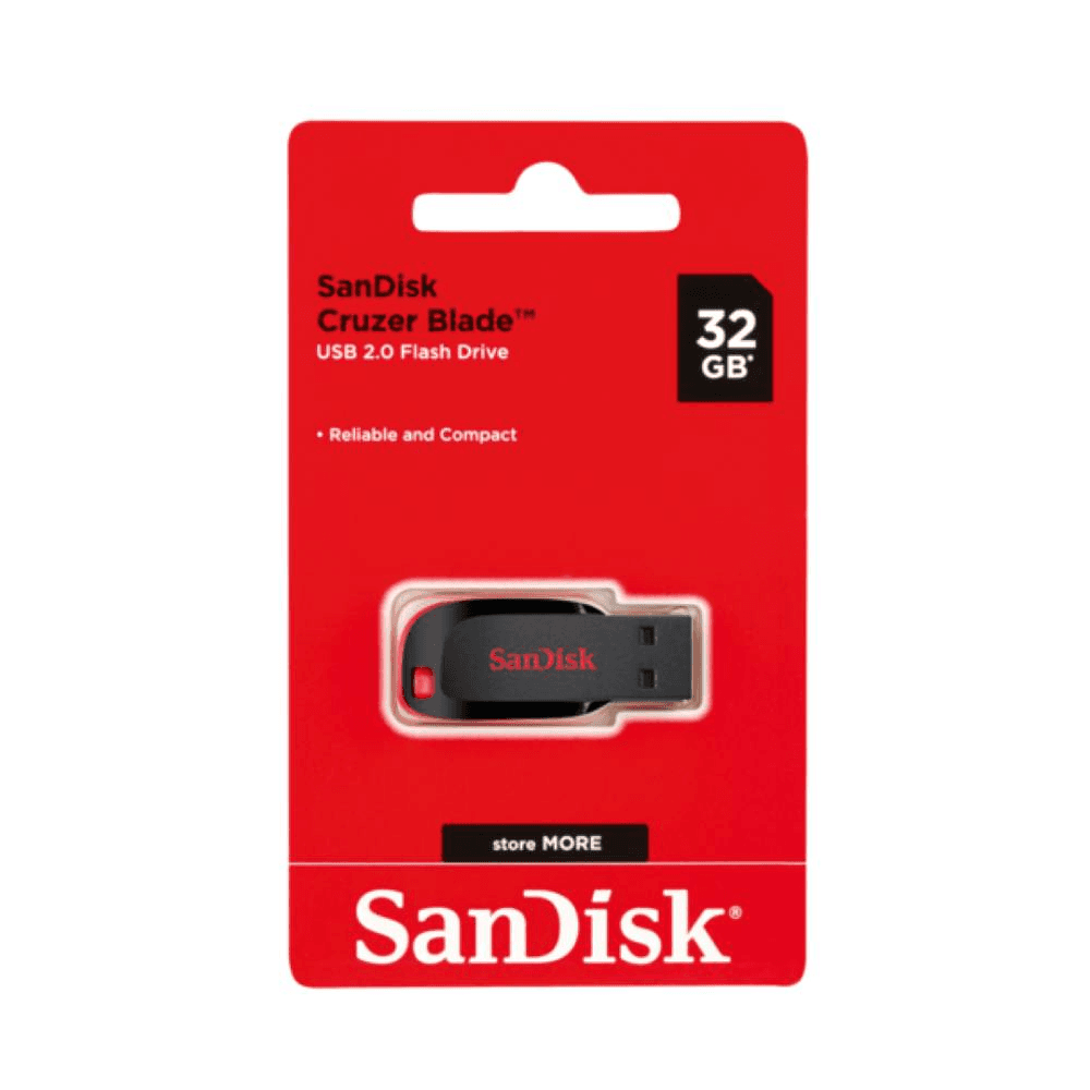 SanDisk Cruzer Blade 32GB Pen Drive