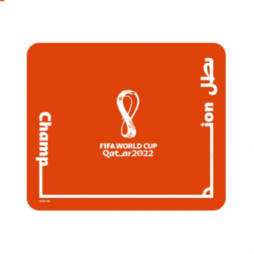 كأس العالم لكرة القدم قطر ٢٠٢٢ وسادة الماوس ملونة -1203-007OR 