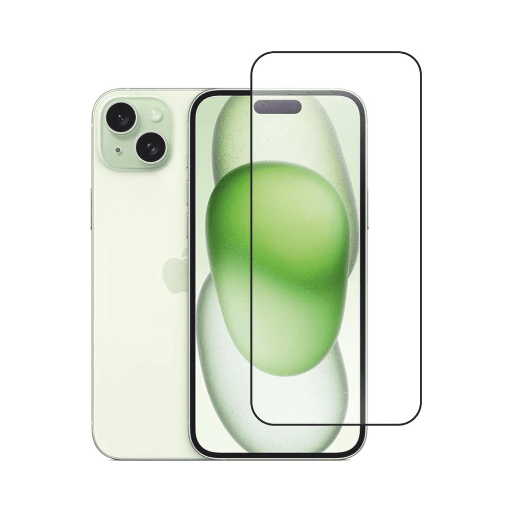 iPhone 15 Plus 5D Protective Clear Glass