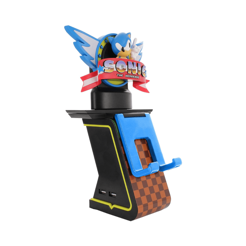 Cable Guy SEGA: Sonic Cable Guys Light-Up Ikon, Phone, & Device Stand