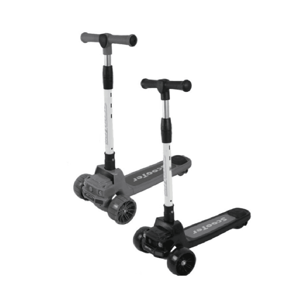 Mercedes jeep Scooter with Music & Light - G002-2 Gray