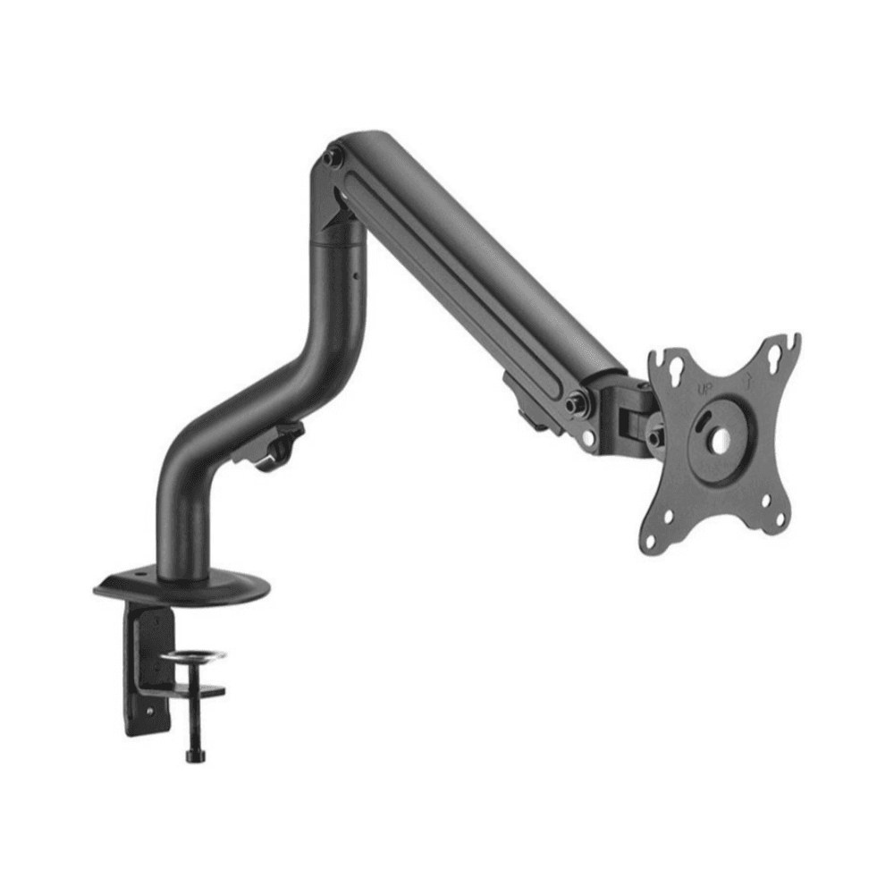 Twisted Minds TM-71-C06 Single Monitor Pipe Arm For 17-32 Inch Screen Black