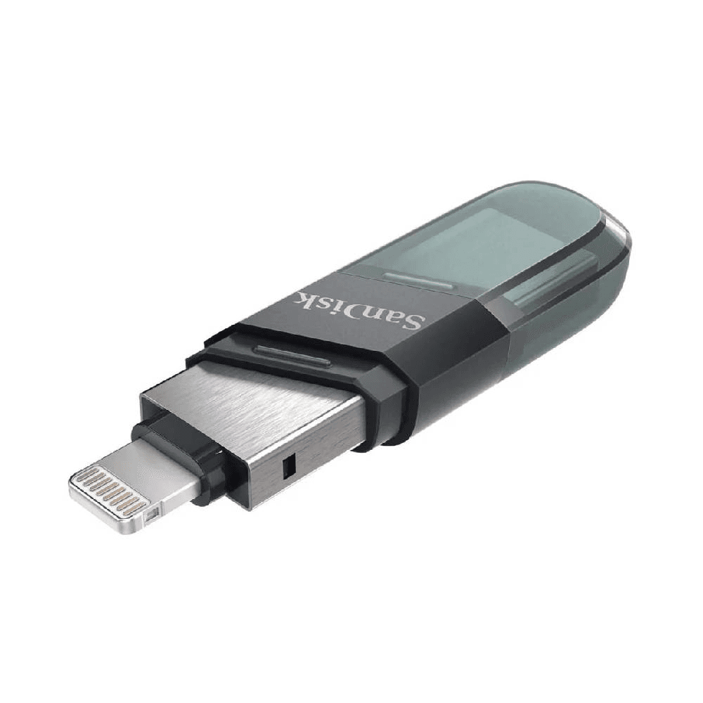 SanDisk 256GB iXpand Flash Drive Flip For iPhones, iPad & Computer