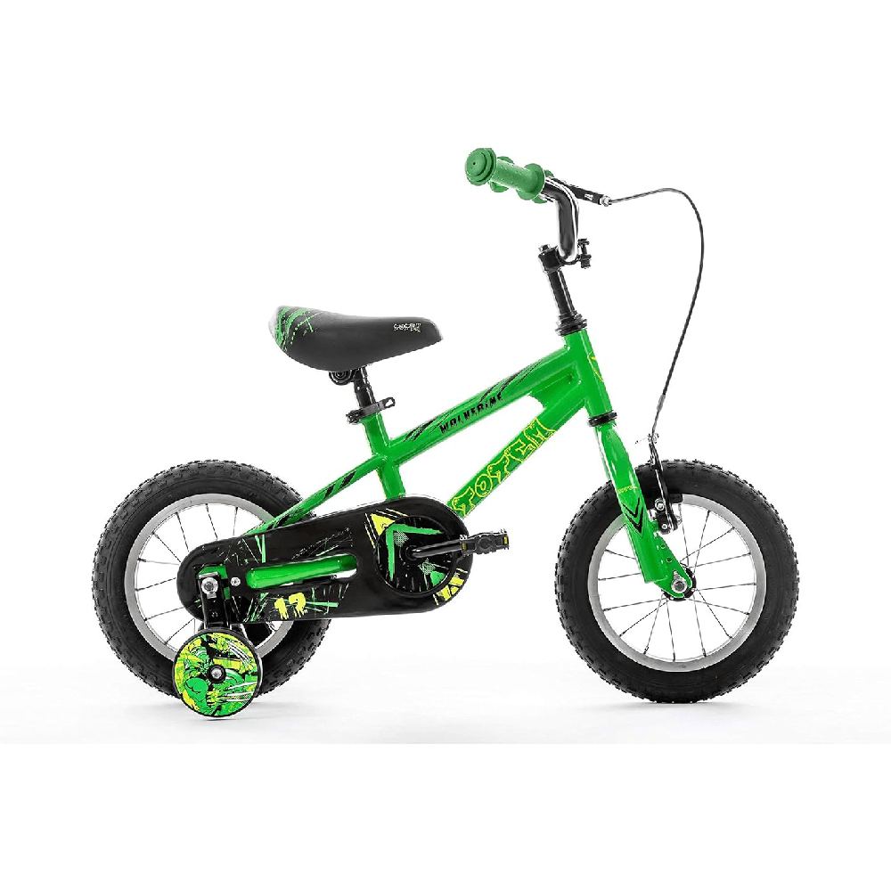 Speedyz Race Car Bike For Boys 16in - Green