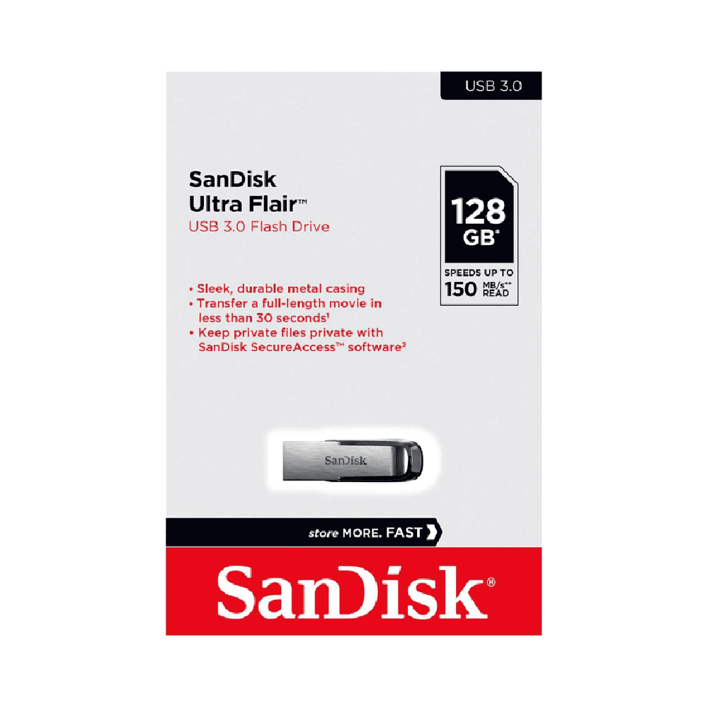 Sandisk 128GB Ultra Flair Flash Drive