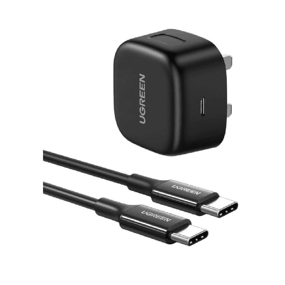 Ugreen 25W PD Fast Charger Cable 2m Black