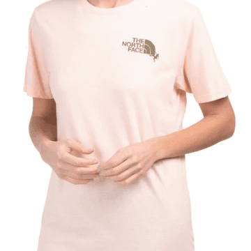 North Face Women's T-Shirt In Peach