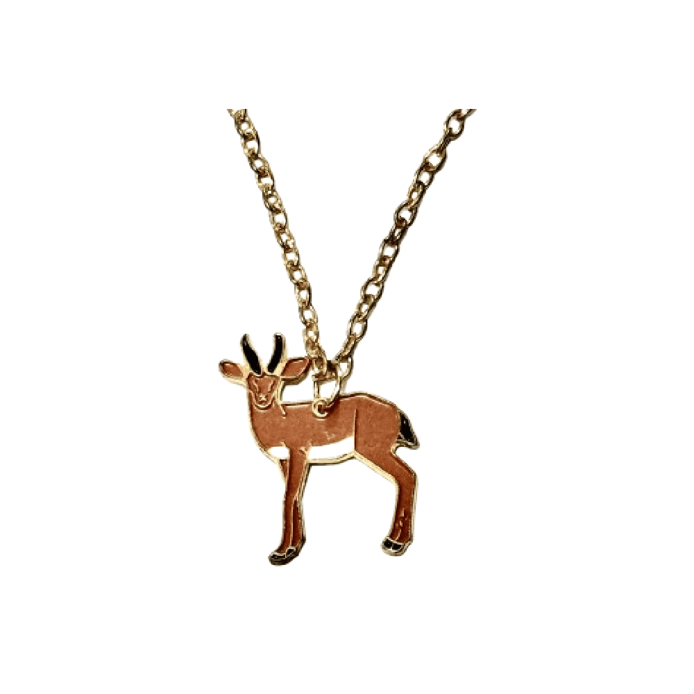 Deer Metal Neck Chain