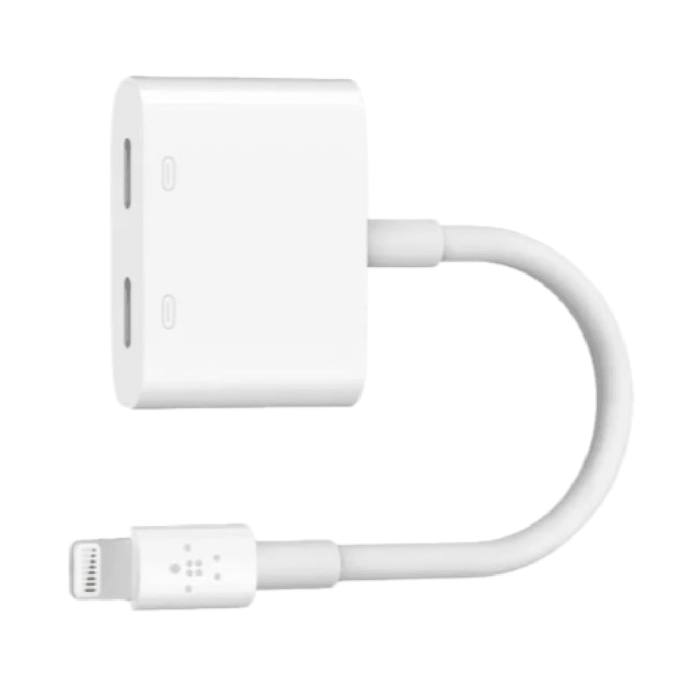 Belkin F8J198 Lightning Audio & Charge Adapter