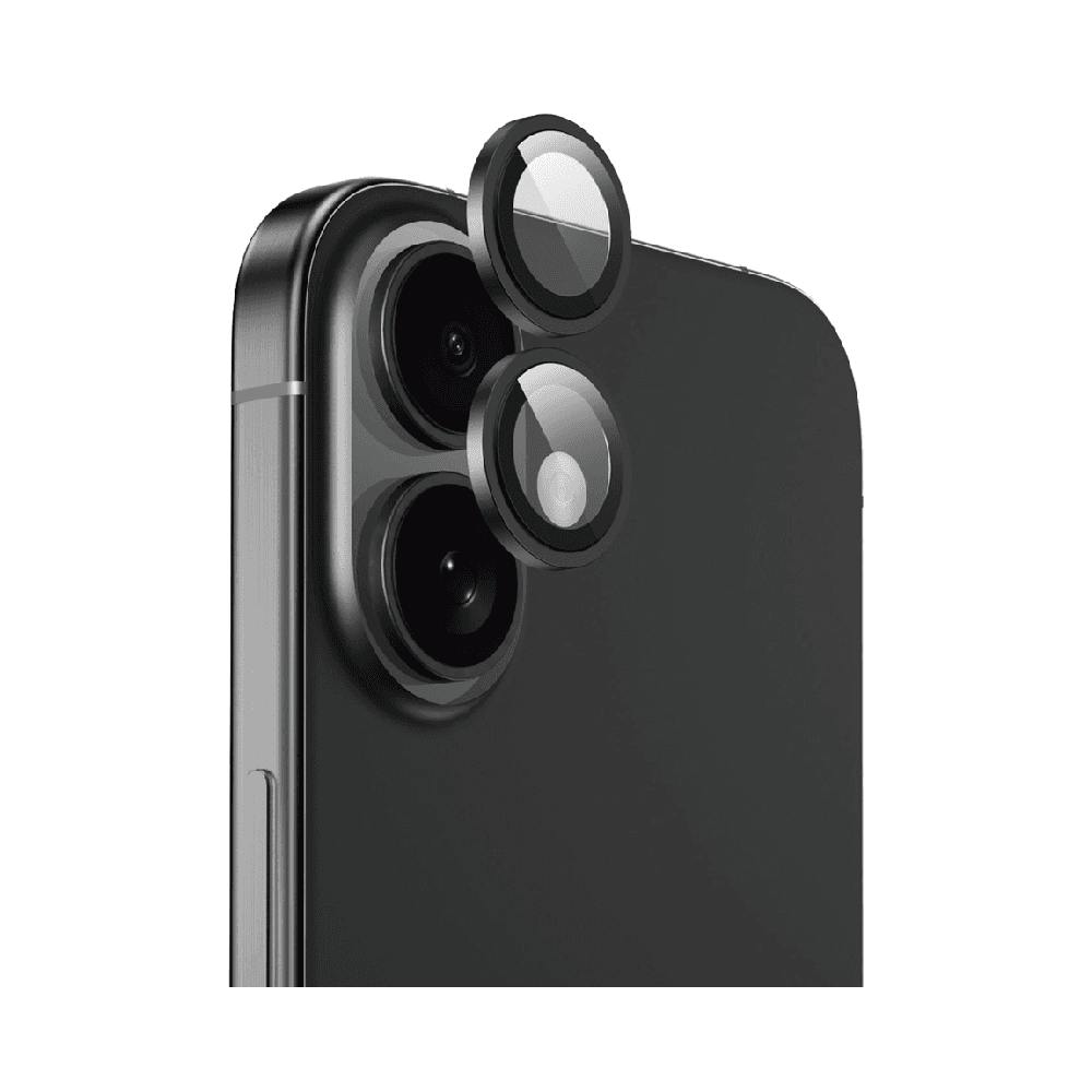 Green Lion HD Plus Camera Lens for iPhone 16 & 16 Plus Black
