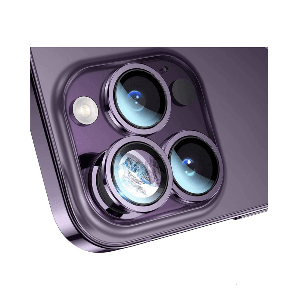 Desert iPhone 14 Pro & 14 Pro Max Protector Camera - Original Purple