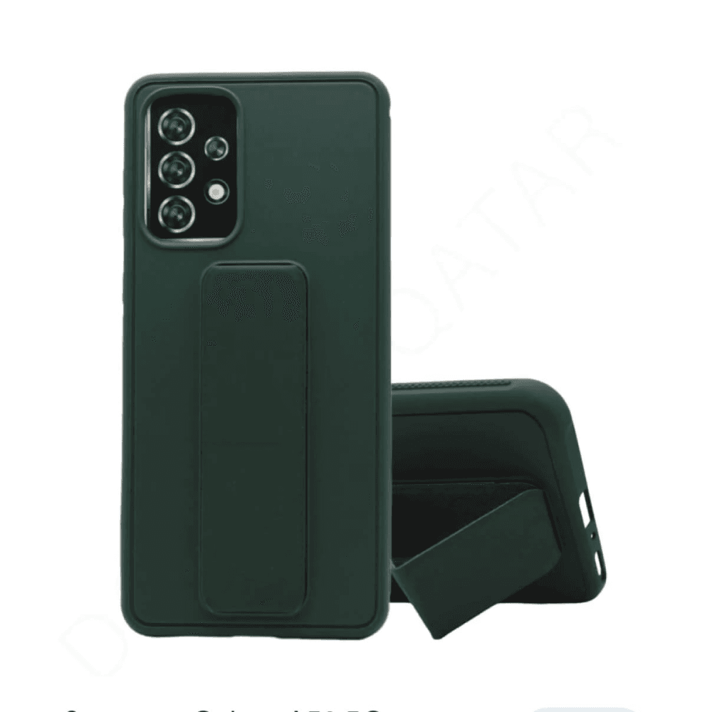 Samsung Galaxy A71 Cover With Grip - Green