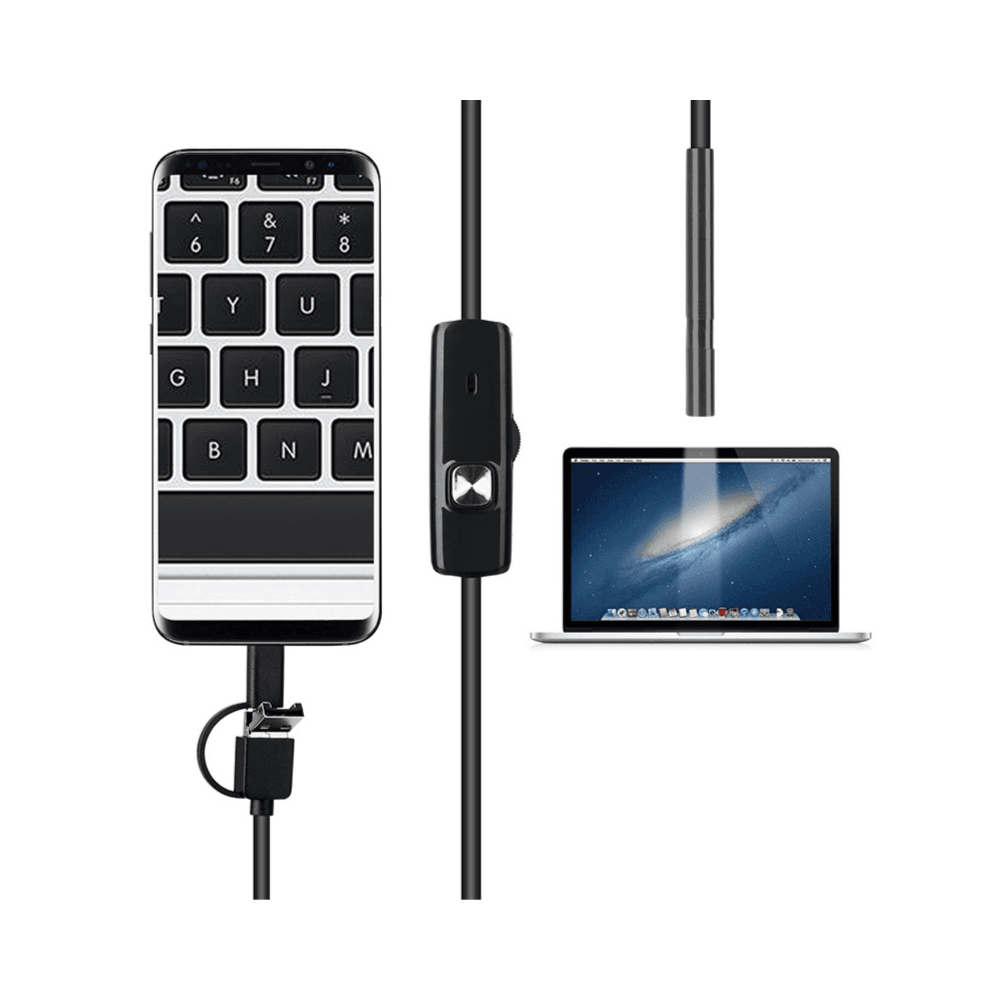 كاميرا منظار 3 في 1 من النوع C وAndroid وPC