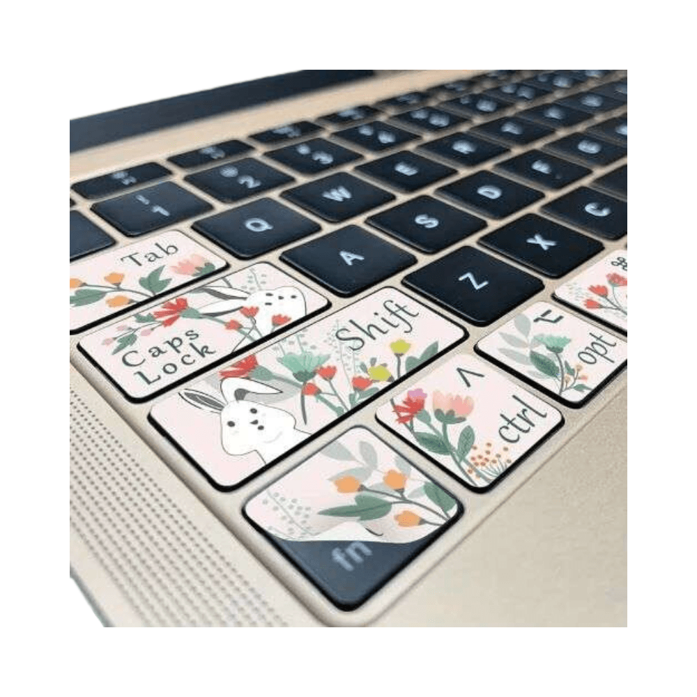 Laptop Partial Keyboard Skin Stickers