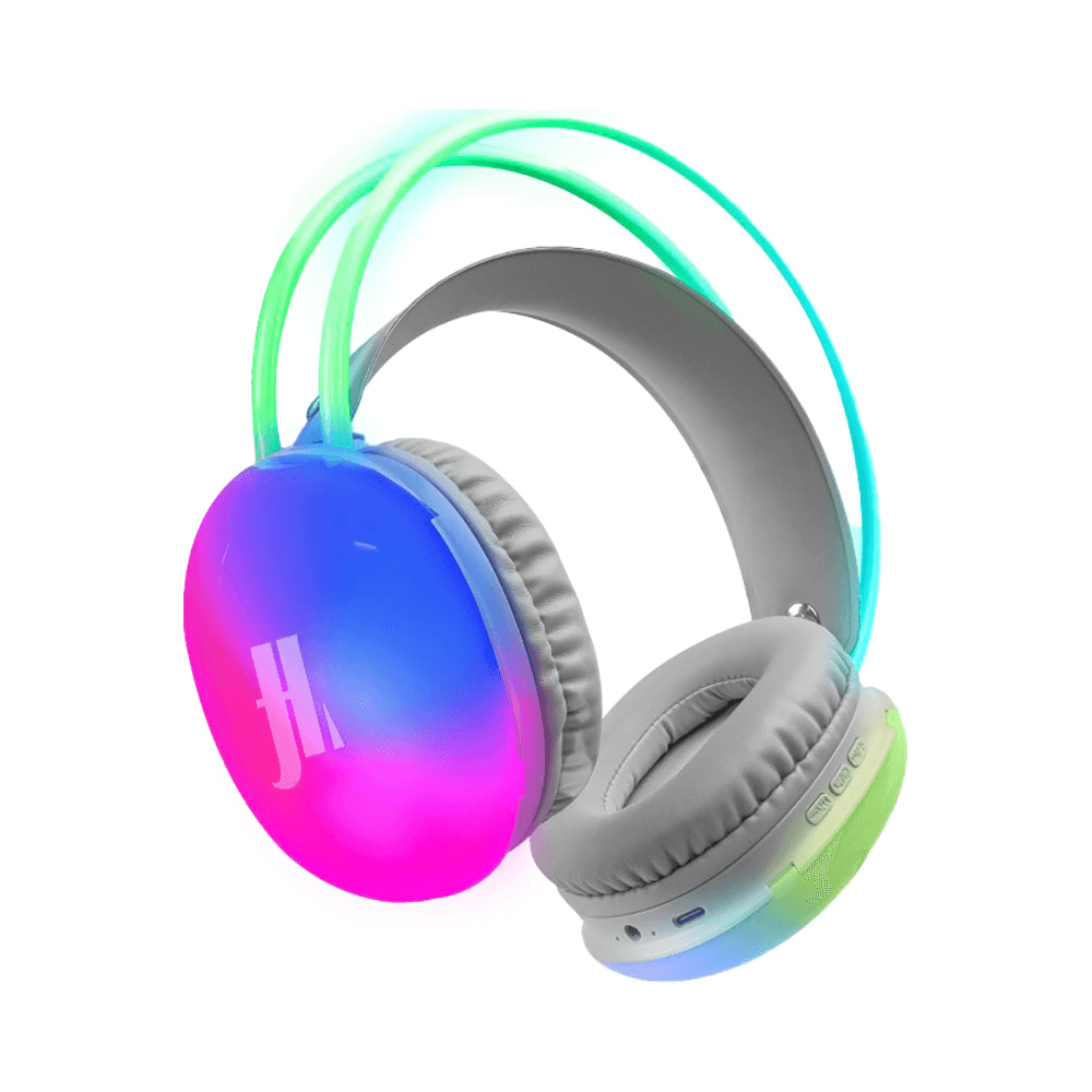 Karler Bass Wireless Headset with RGB LED Light Black