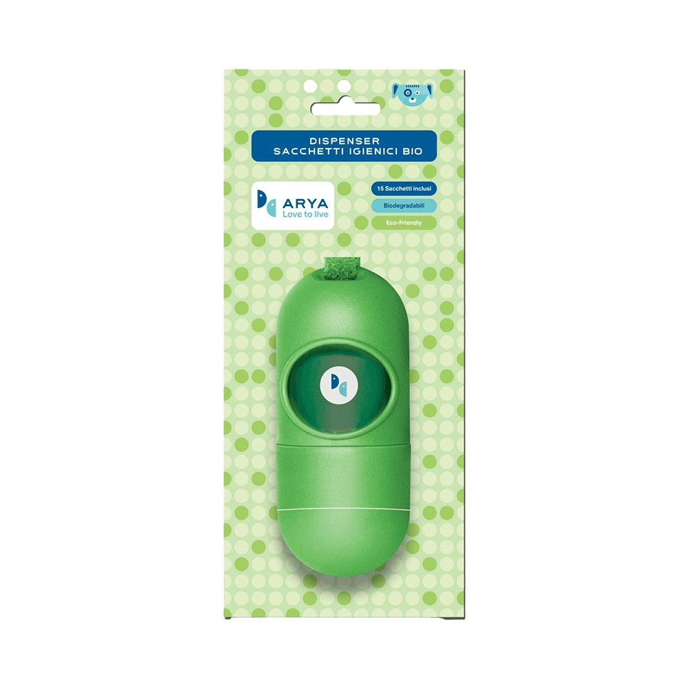 Arya Dispenser With 1 Biodegradable Refill Of 15 Bags