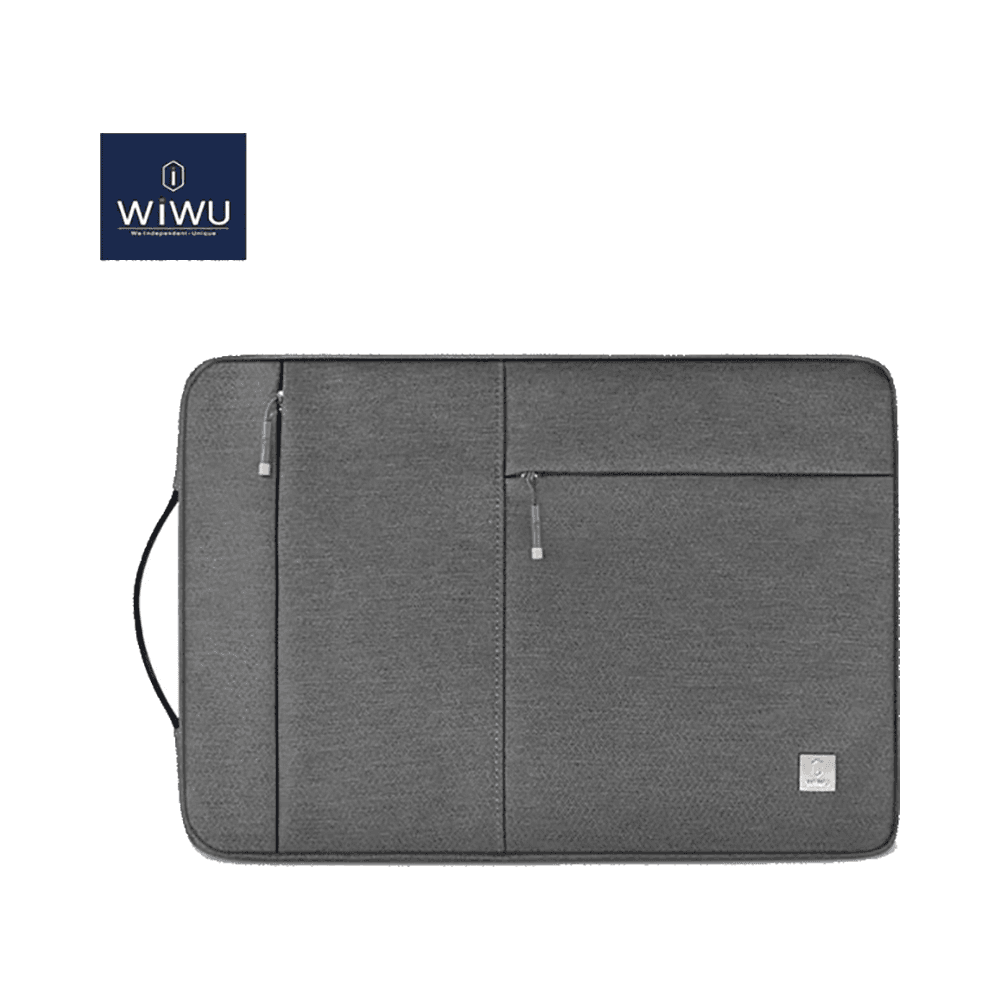 Wiwu Alpha Slim Sleeve Bag For 13.3 Inch Laptop Gray