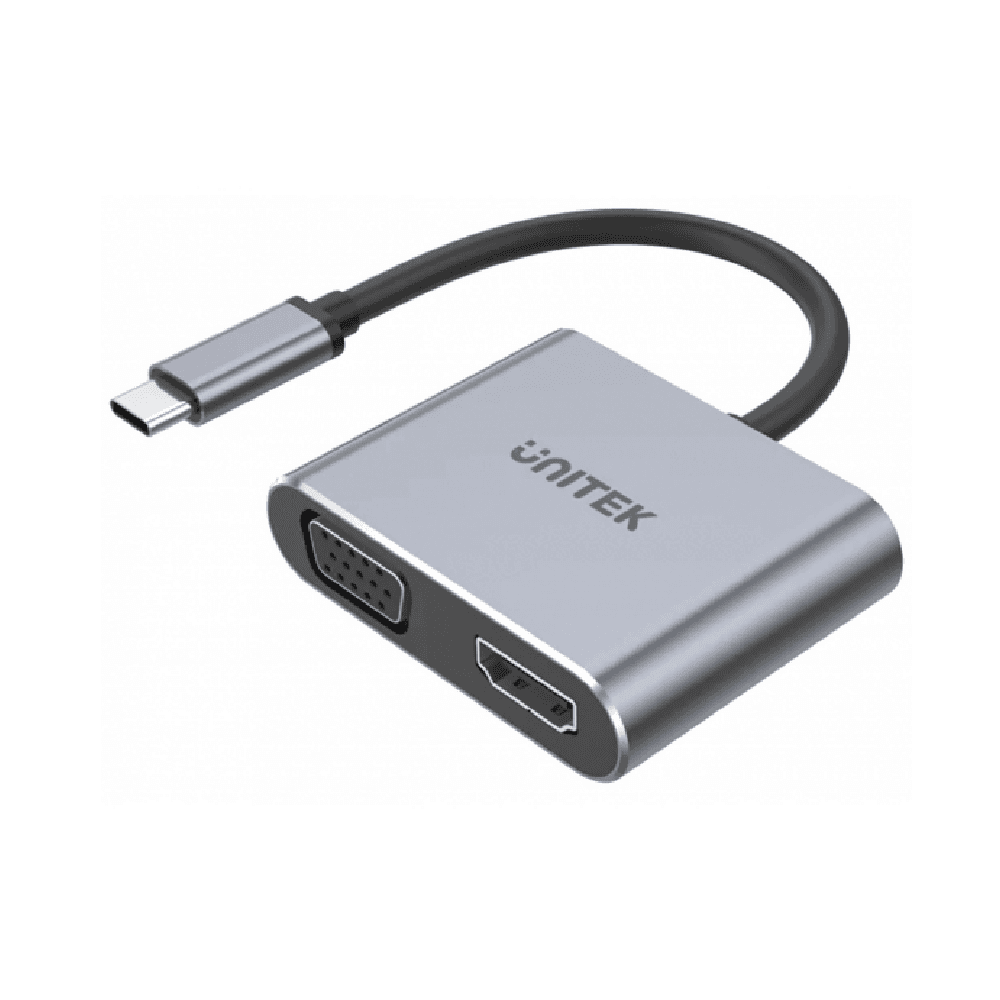 وصلة Unitek uHUB Q4 Lite تعطيك 4 مداخل من USB تايب سي واحد