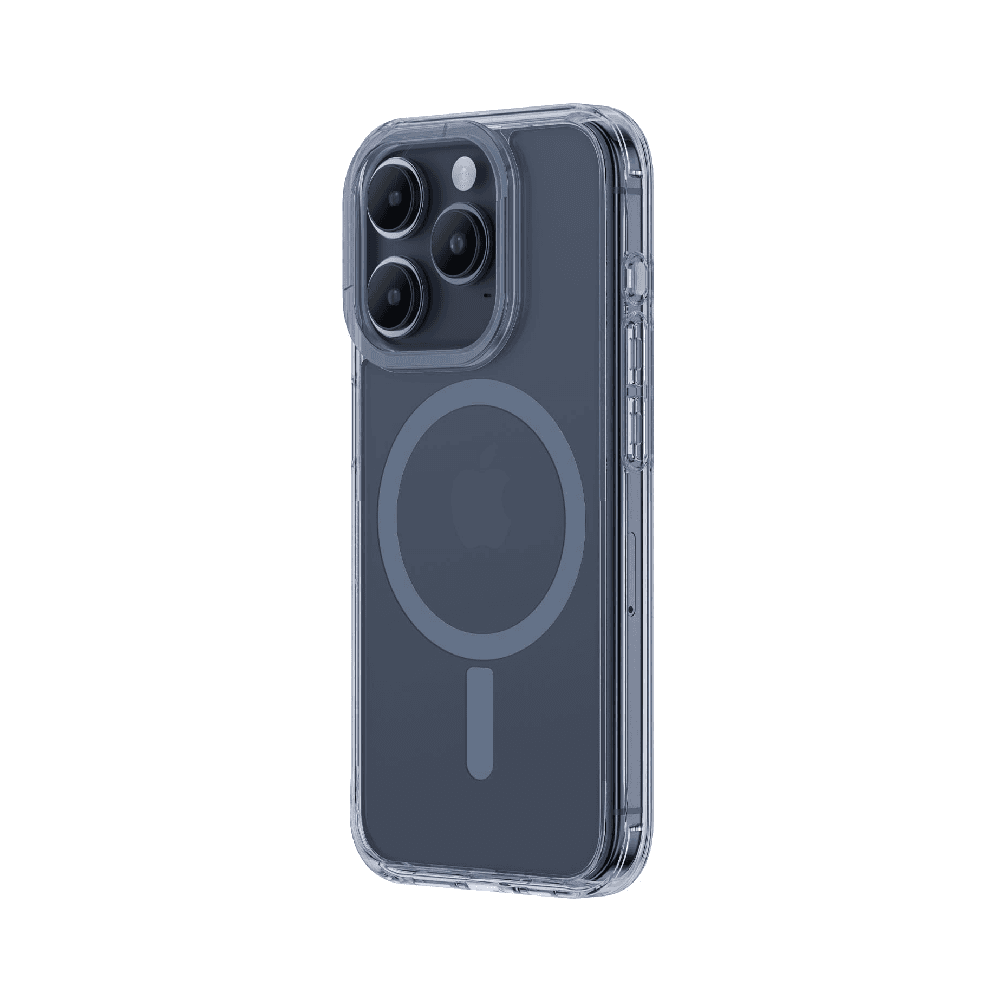 كفر AmazingThing Titan Pro Mag لايفون 15 برو / ضد الطيحات / يدعم MagSafe / ازرق