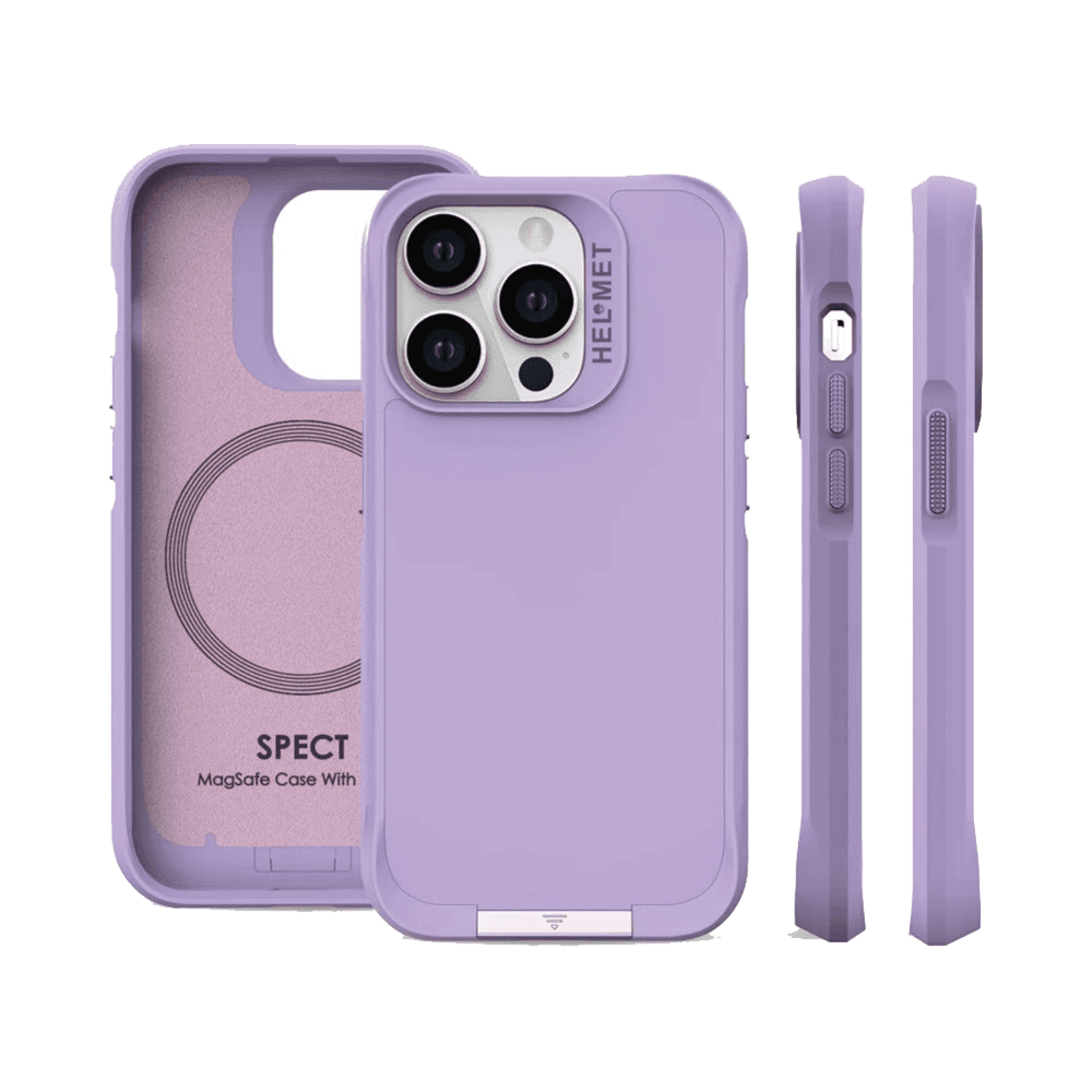 Helmet Spect MagSafe Case For iPhone 14 Pro Max 61200/4 Purple