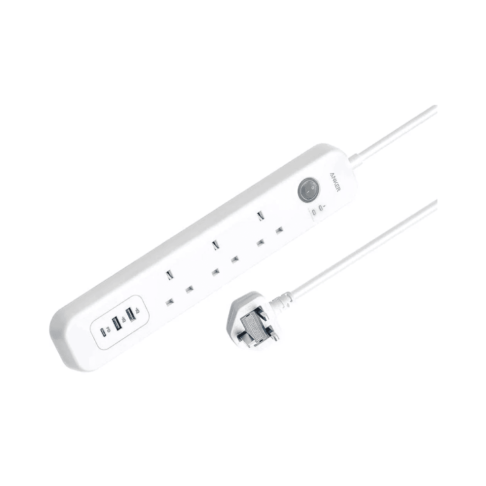 Anker Power Extend Usb-c 3 Strip -white -a9136k21
