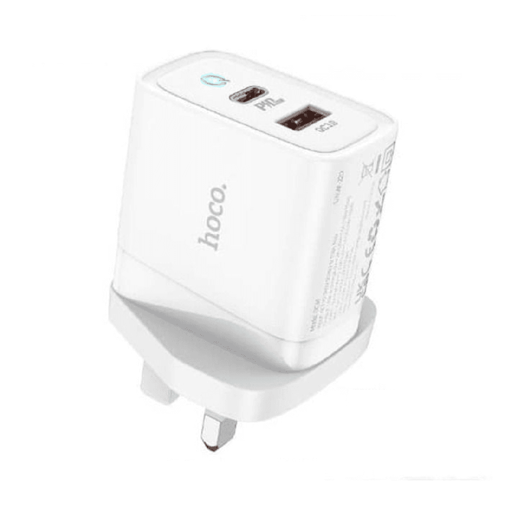 Hoco Dual Port 20W PD iPhone Cable 
